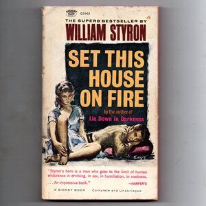 Vintage 1950s "Trashy Novel" - Set This House on Fire